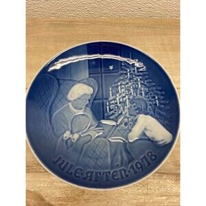 Vtg 1978 B & G Copenhagen Porcelain Plate A Cristmas Tale